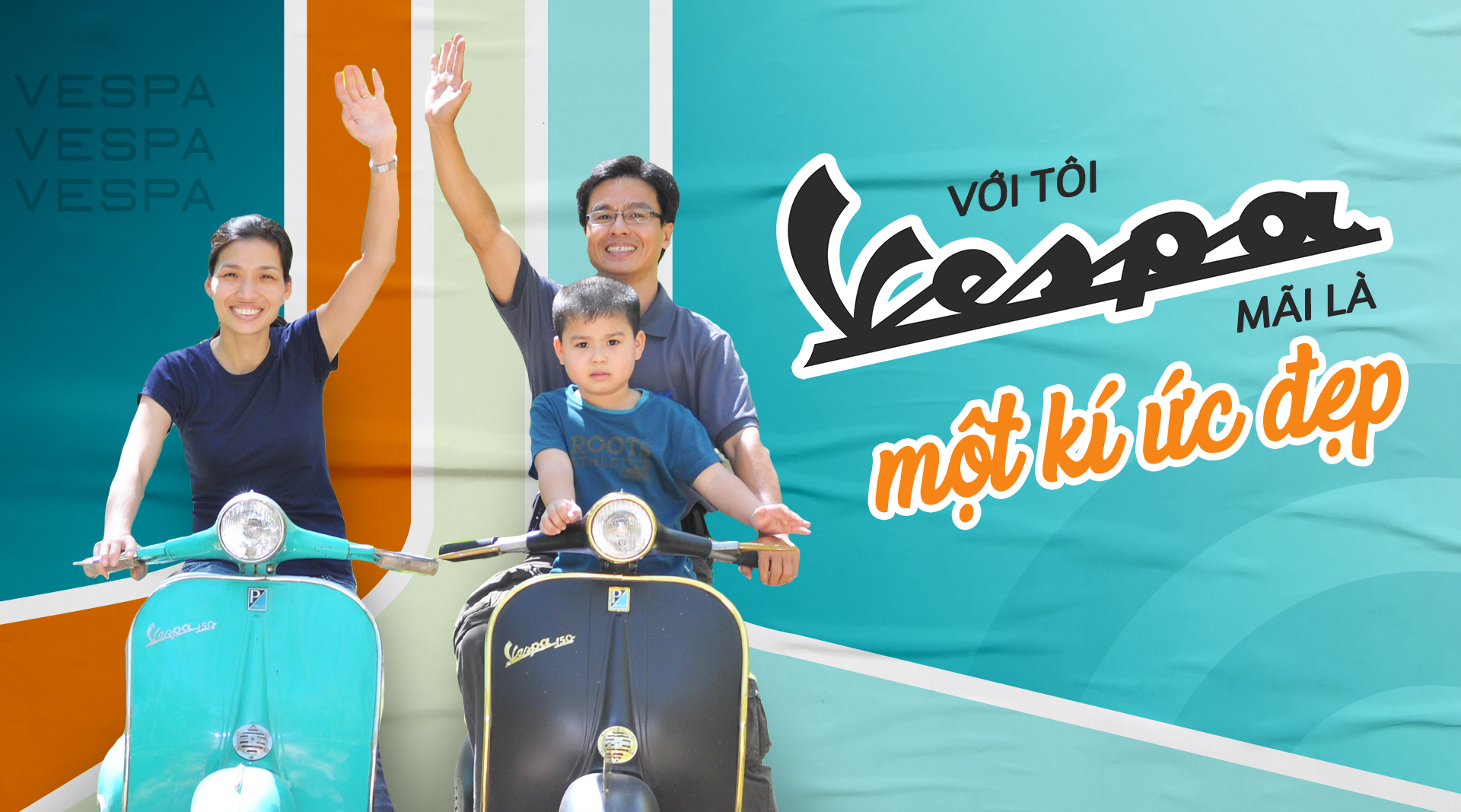 Với tôi, Vespa mãi là một kí ức đẹp