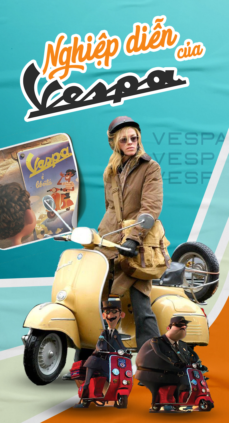 "Nghiệp diễn" của Vespa
