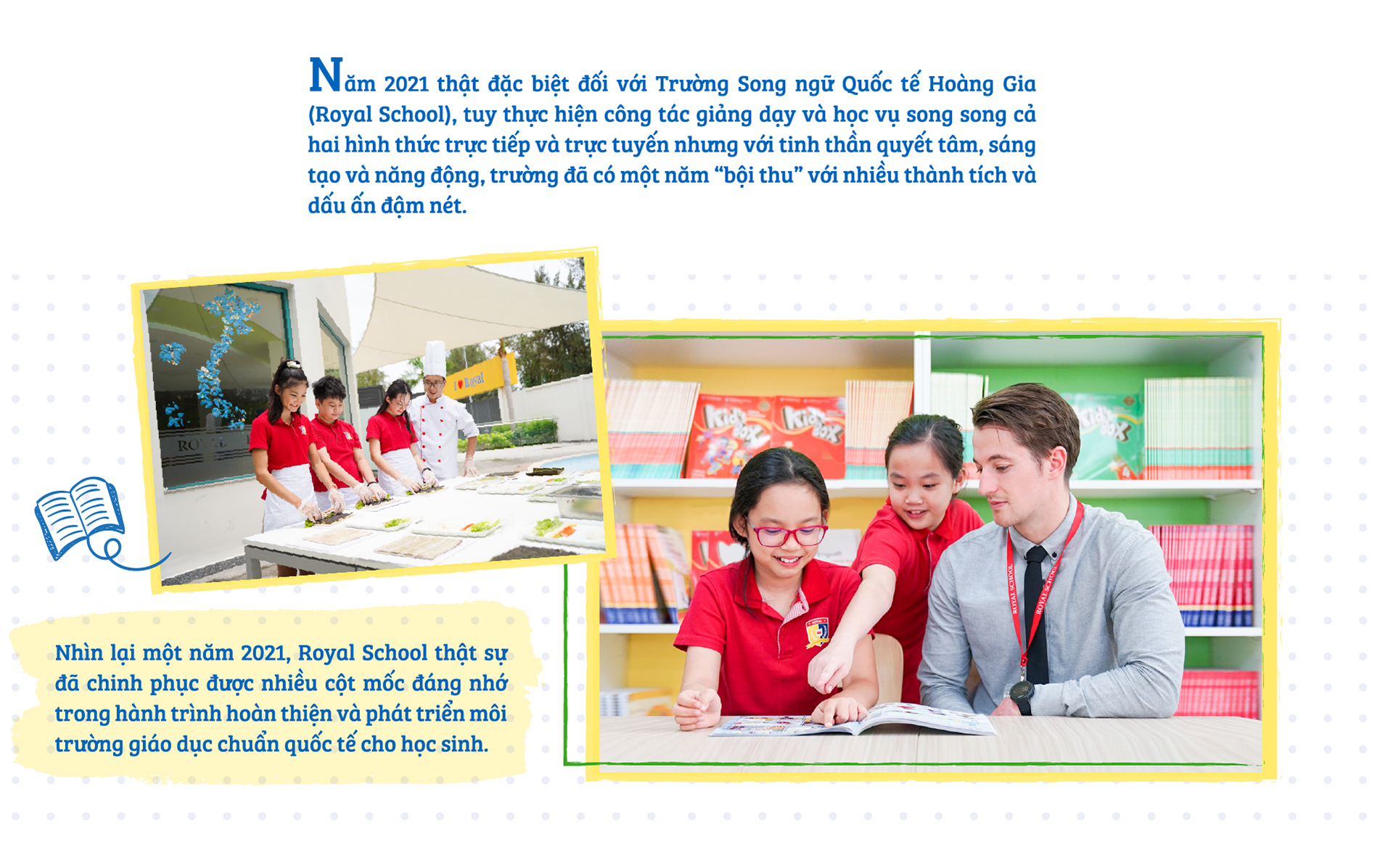 Ấn tượng một năm sôi nổi và thành công của Royal School - Ảnh 1.