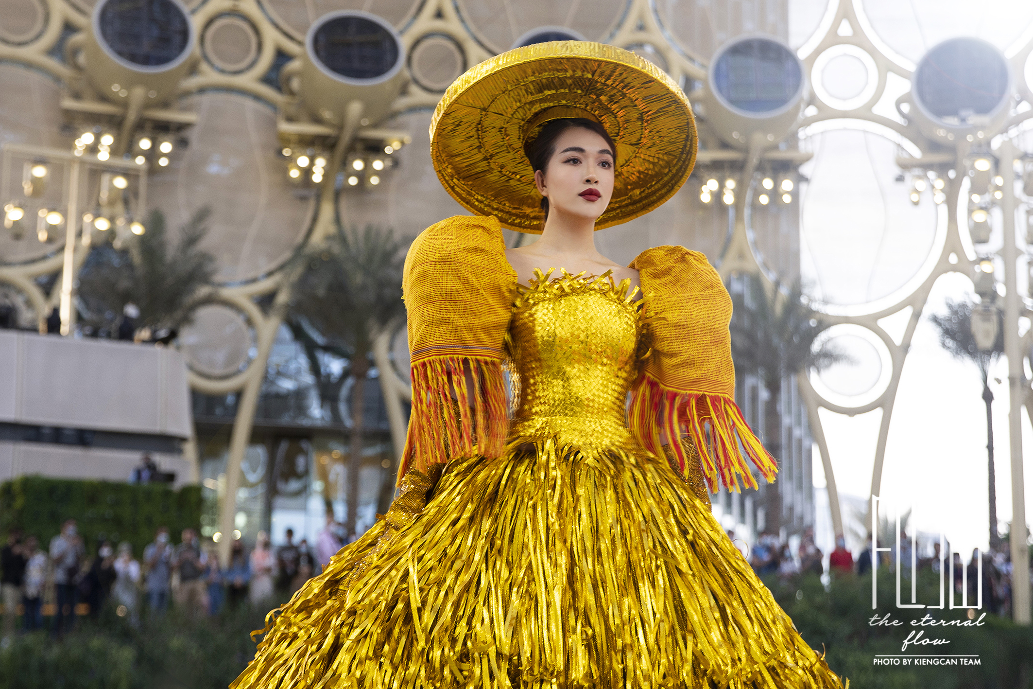 Chiêm ngưỡng những sản phẩm dệt thủ công từ thổ cẩm tại EXPO 2020 Dubai - Ảnh 4.