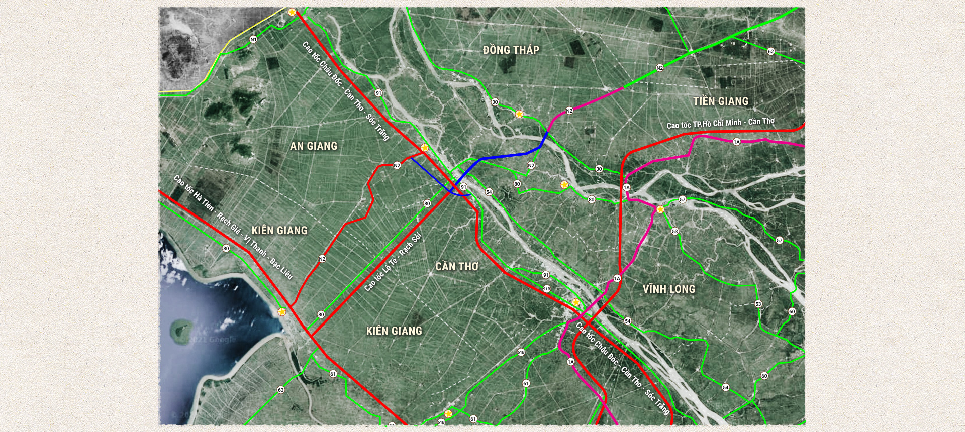 Kỳ 3: Các tuyến cao tốc phía Nam khu vực đồng bằng sông Cửu Long - Ảnh 2.