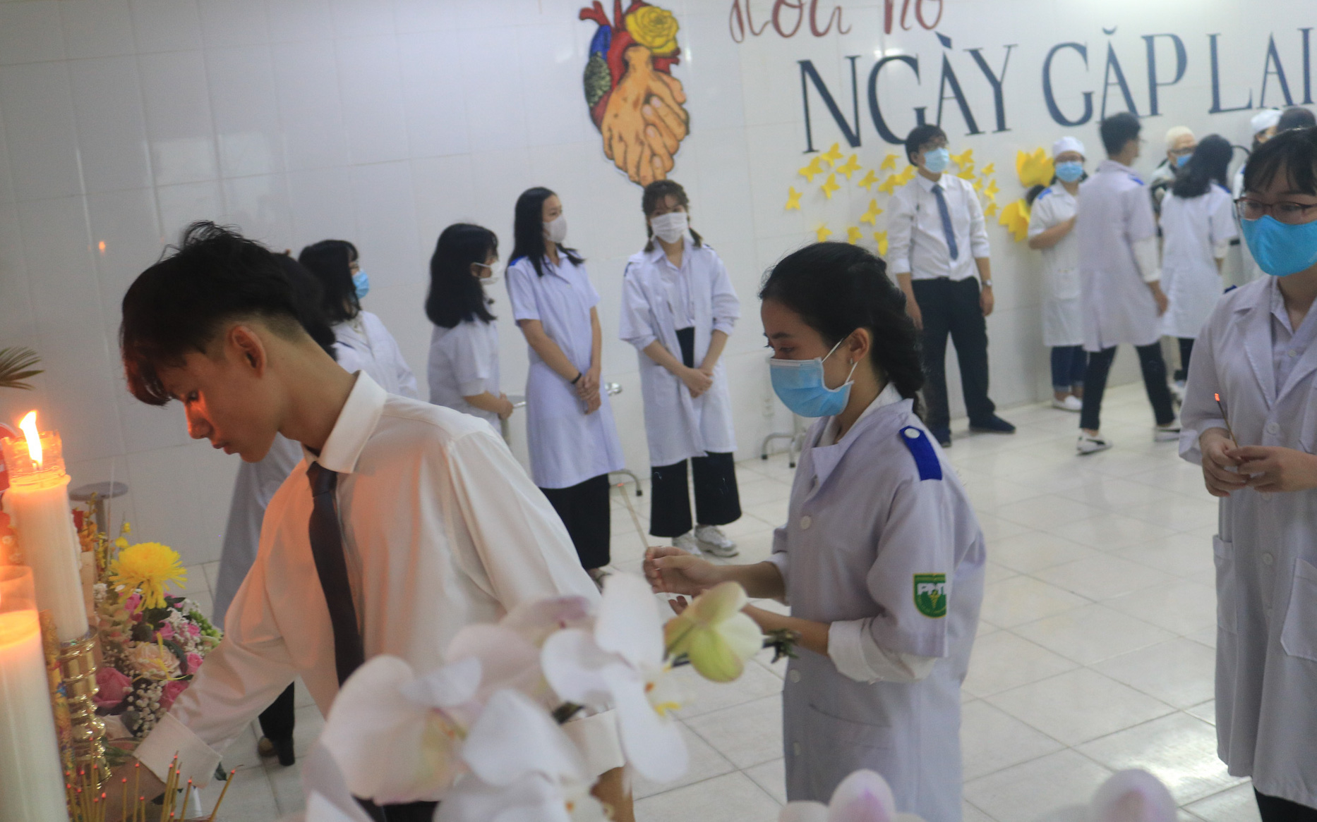 Tri ân người hiến xác ở Trường ĐH Y khoa Phạm Ngọc Thạch TP.HCM