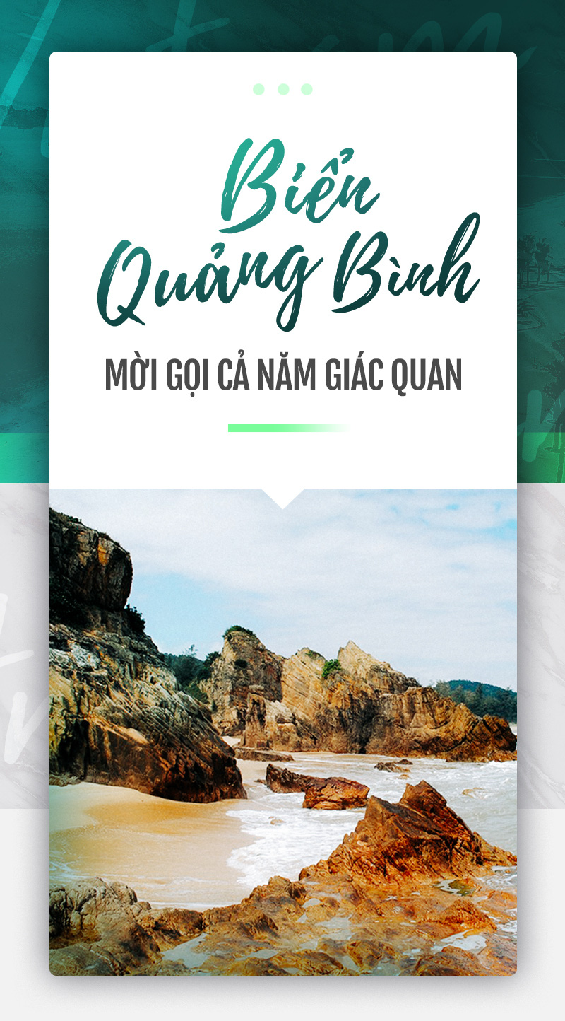 Biển Quảng Bình: Mời gọi cả năm giác quan