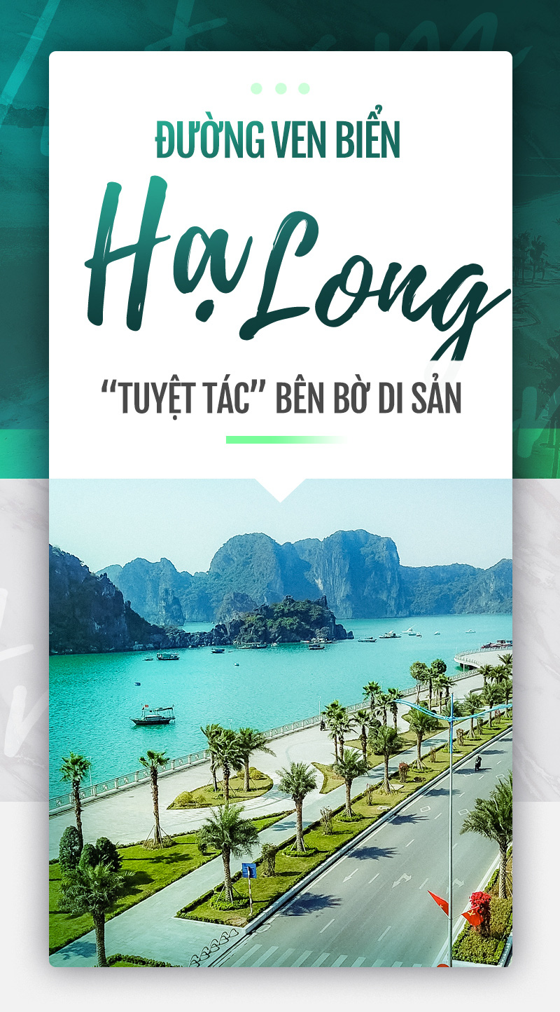 Đường ven biển Hạ Long: 'Tuyệt tác' bên bờ di sản