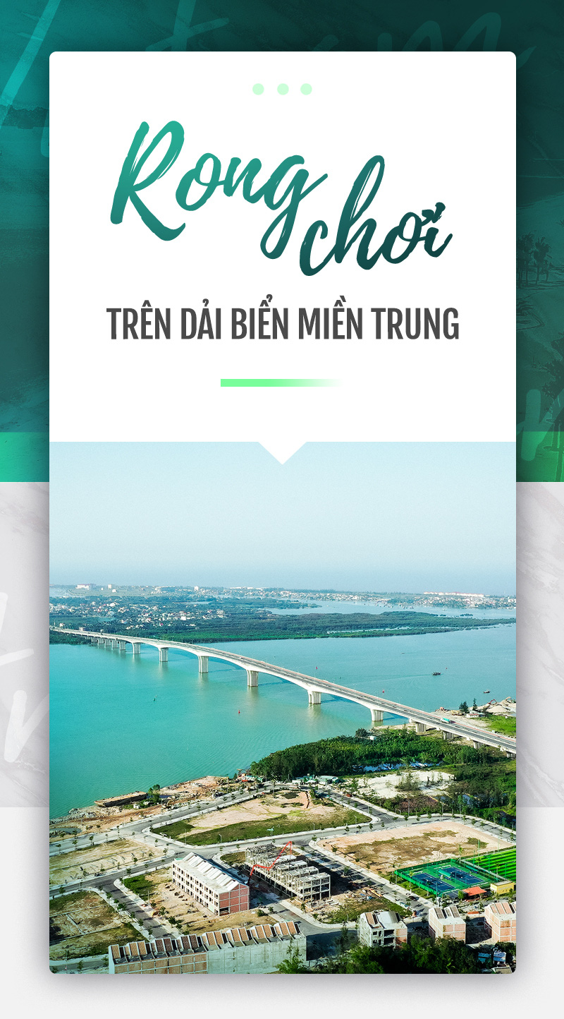 Rong chơi trên dải biển miền Trung