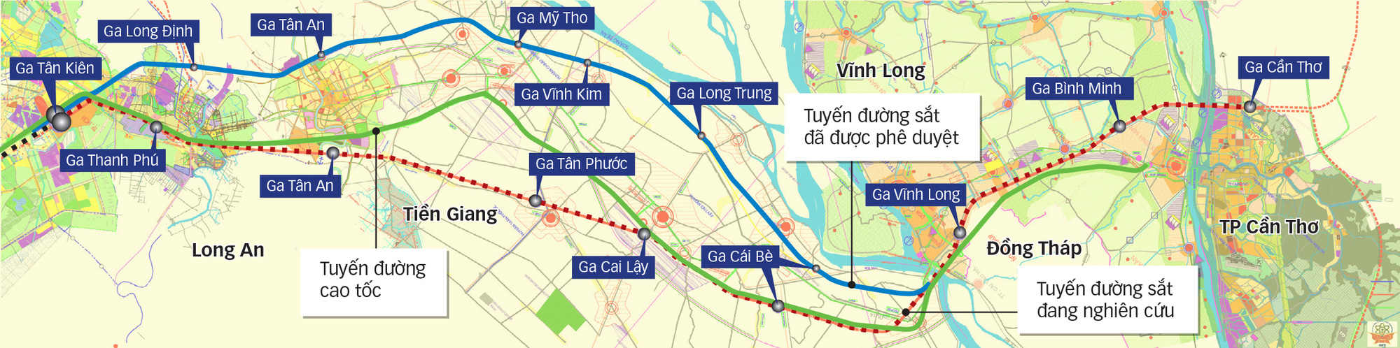 Diện mạo mới tuyến đường sắt TP.HCM - Cần Thơ - Ảnh 1.