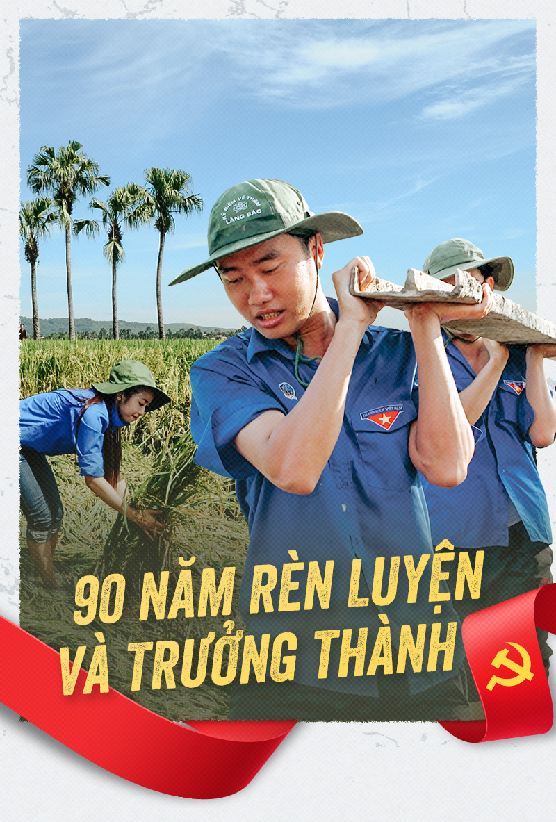 90 năm rèn luyện và trưởng thành