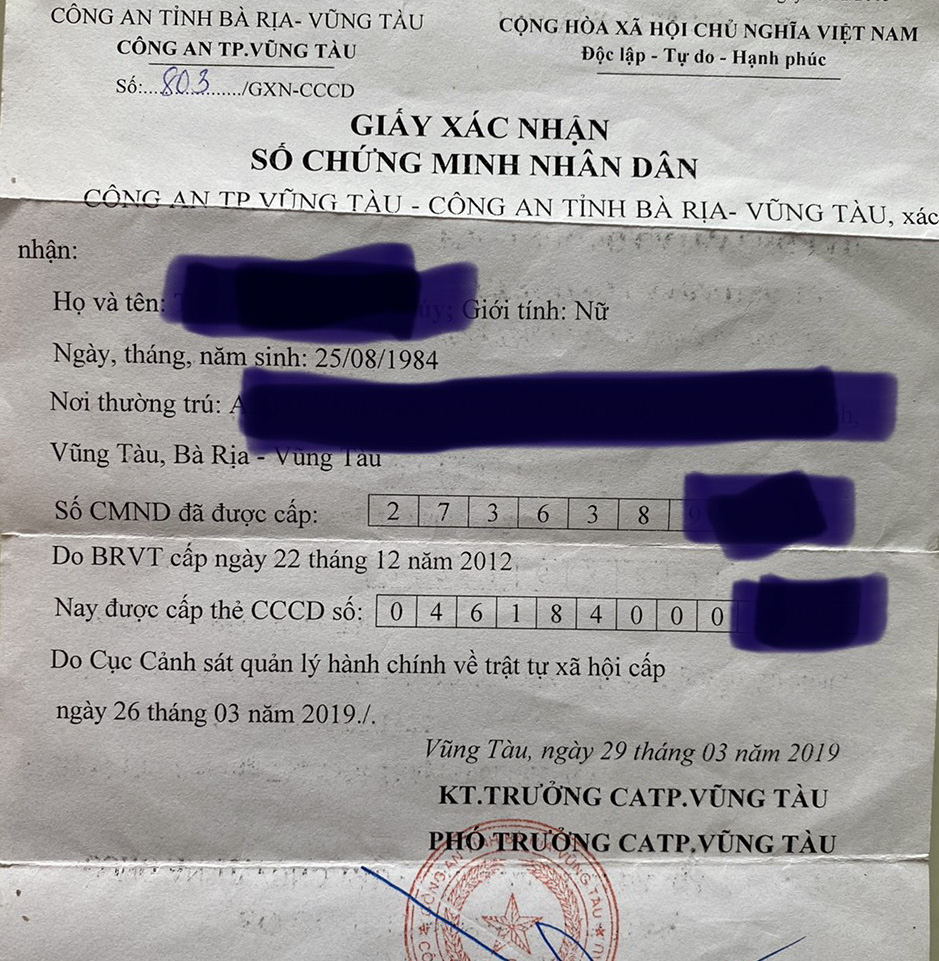 Không yêu cầu xuất trình giấy xác nhận số CMND - Ảnh 2. Không yêu cầu xuất trình giấy xác nhận số CMND - Ảnh 2.