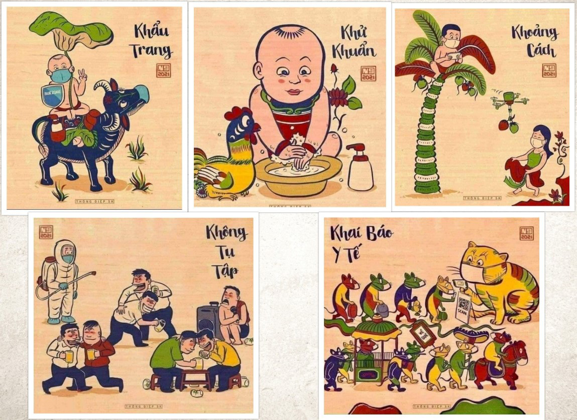 Cộng đồng mạng bắt trend 5K để 'dịch ơi đừng bùng nữa' - Ảnh 2.