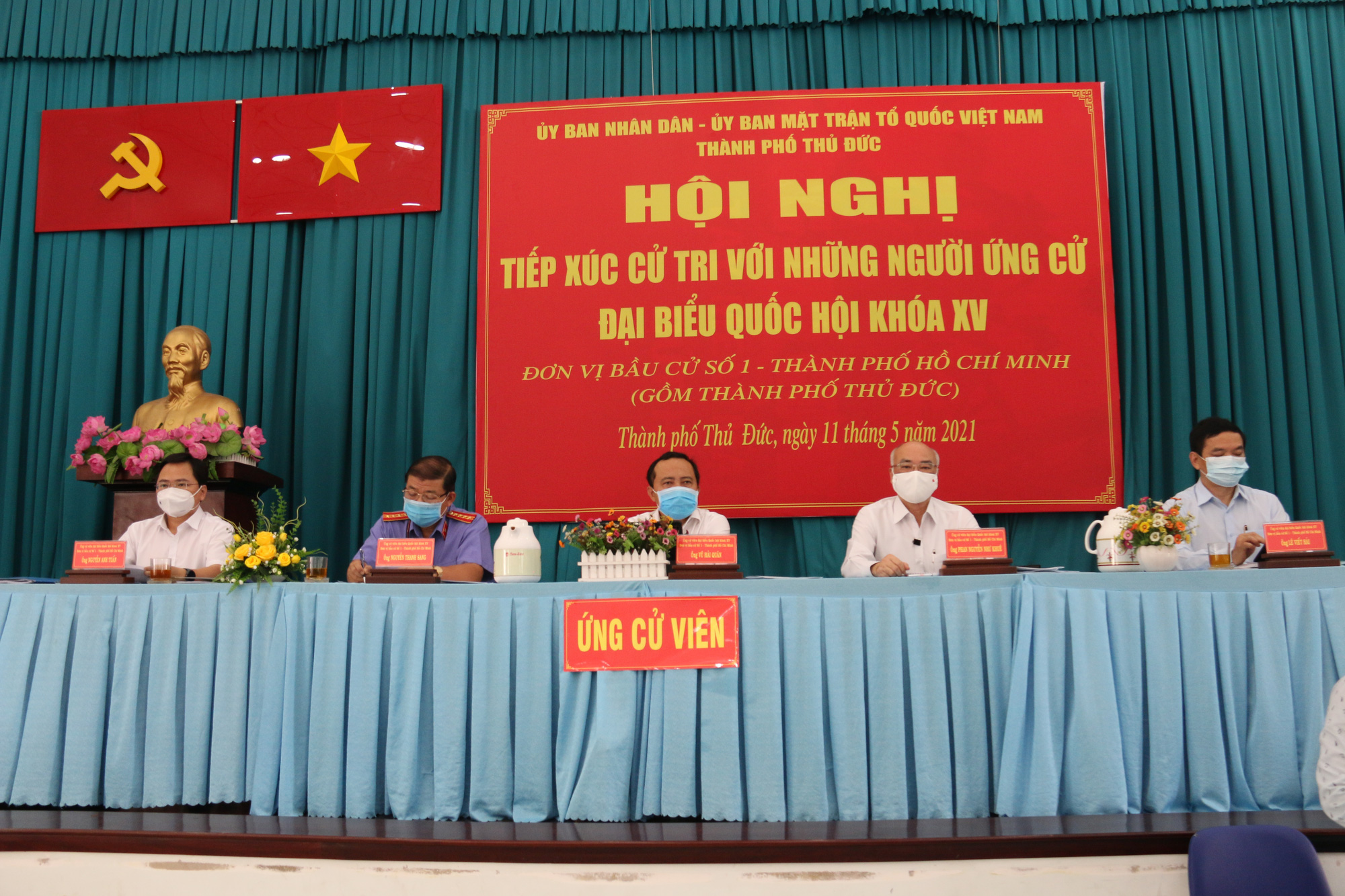 Ứng cử viên đại biểu Quốc hội cam kết hiến kế cơ chế phát triển TP Thủ Đức - Ảnh 1.