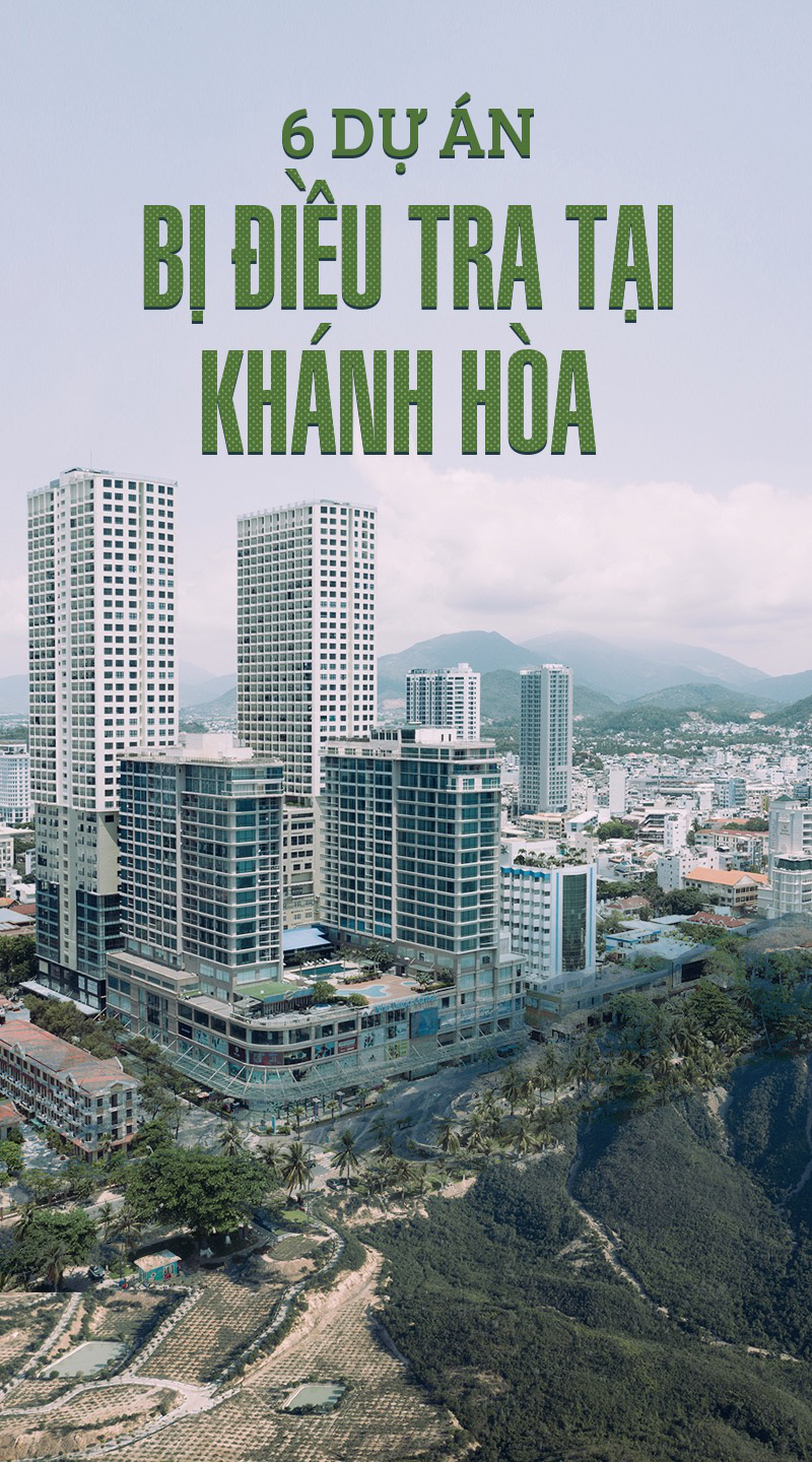 6 dự án bị điều tra tại Khánh Hòa