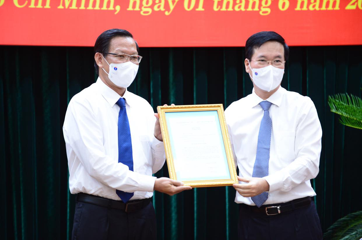 Ông Phan Văn Mãi làm phó bí thư thường trực Thành ủy TP.HCM - Ảnh 1.