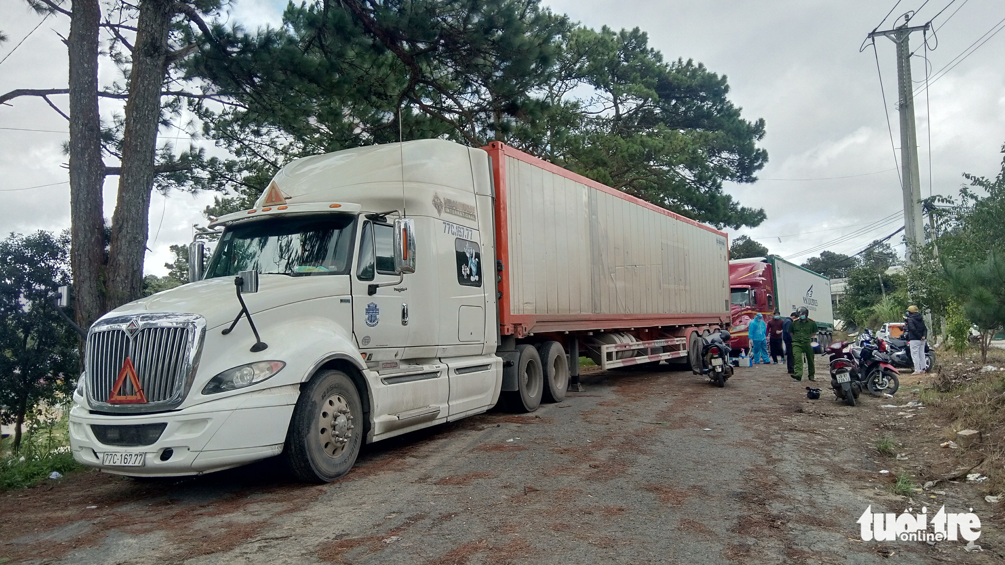 Tạm giữ 29 tấn khoai tây Trung Quốc chuyển vào Đà Lạt - Ảnh 2.