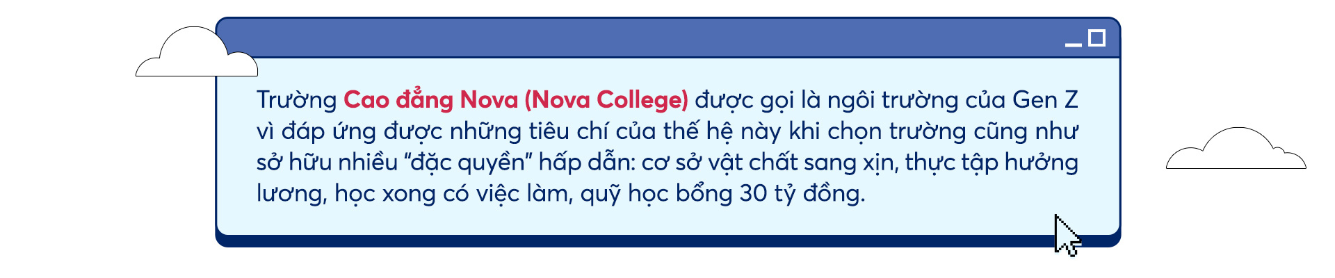 Nova College là lựa chọn của Gen Z muốn tự lập sớm - Ảnh 1.