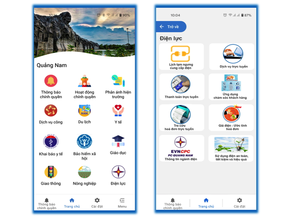 Triển khai chuyên mục Điện lực trên ứng dụng Smart Quảng Nam - Ảnh 1. Triển khai chuyên mục Điện lực trên ứng dụng Smart Quảng Nam - Ảnh 1.