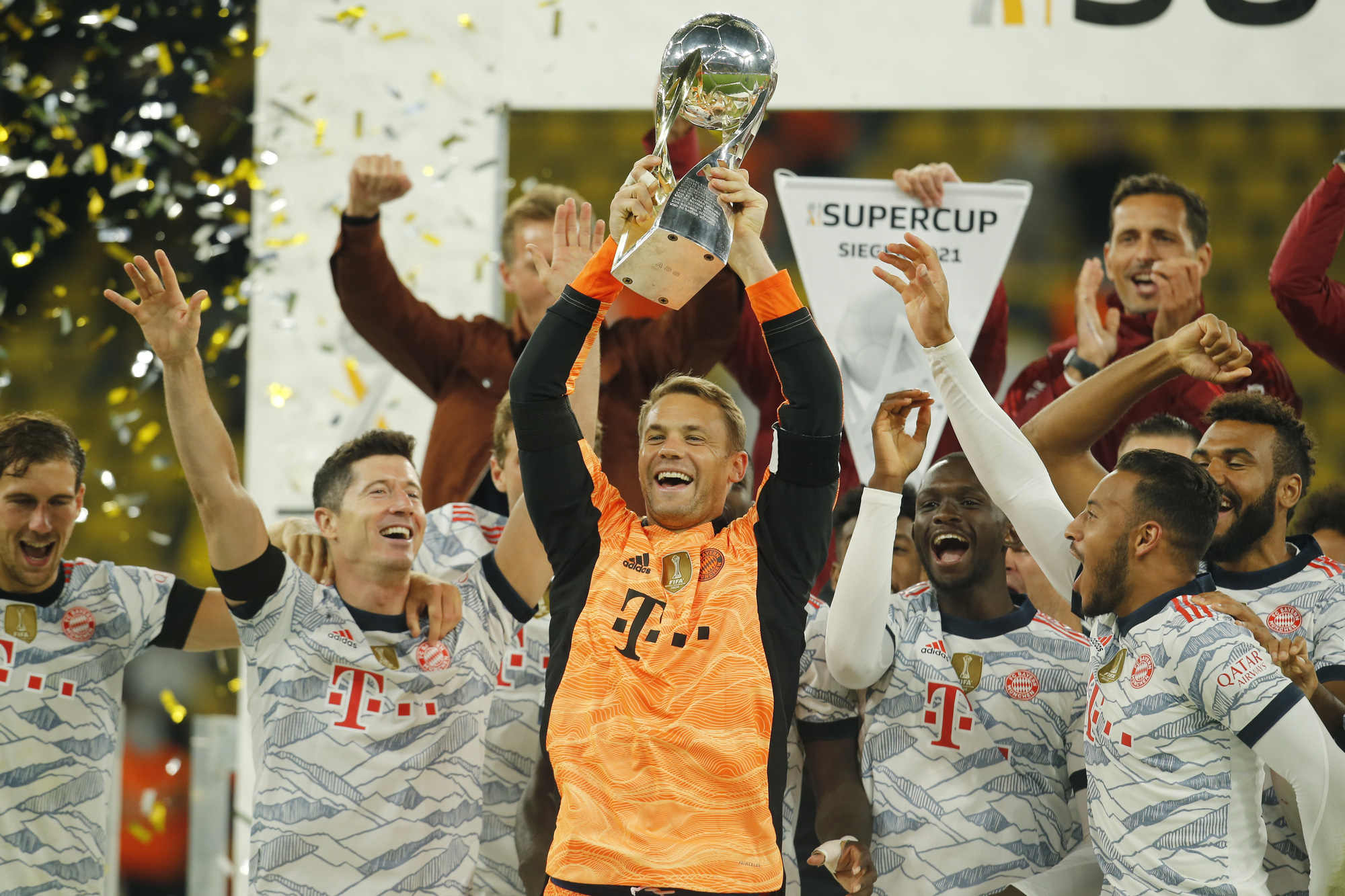 Bayern Munich đoạt Siêu cúp Đức 2021, Haaland câm lặng - Ảnh 1.
