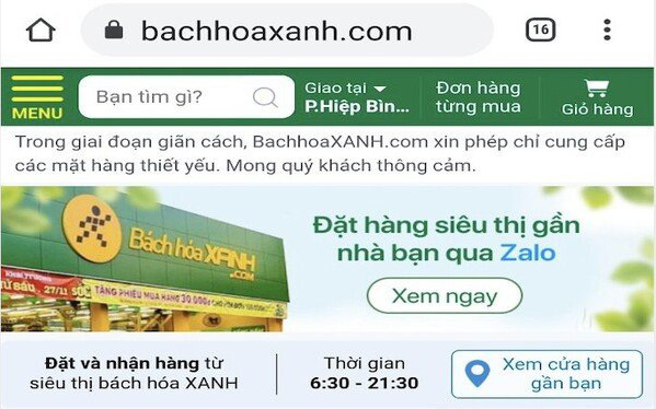 Bách hóa Xanh lập 2.000 nhóm "Đi chợ online"