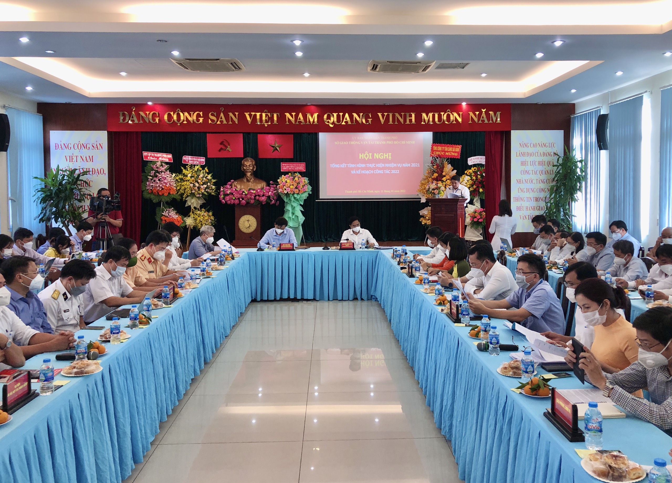 ‘Ngành giao thông TP.HCM phải nỗ lực 200% trong năm 2022’ - Ảnh 1. ‘Ngành giao thông TP.HCM phải nỗ lực 200% trong năm 2022’ - Ảnh 1.