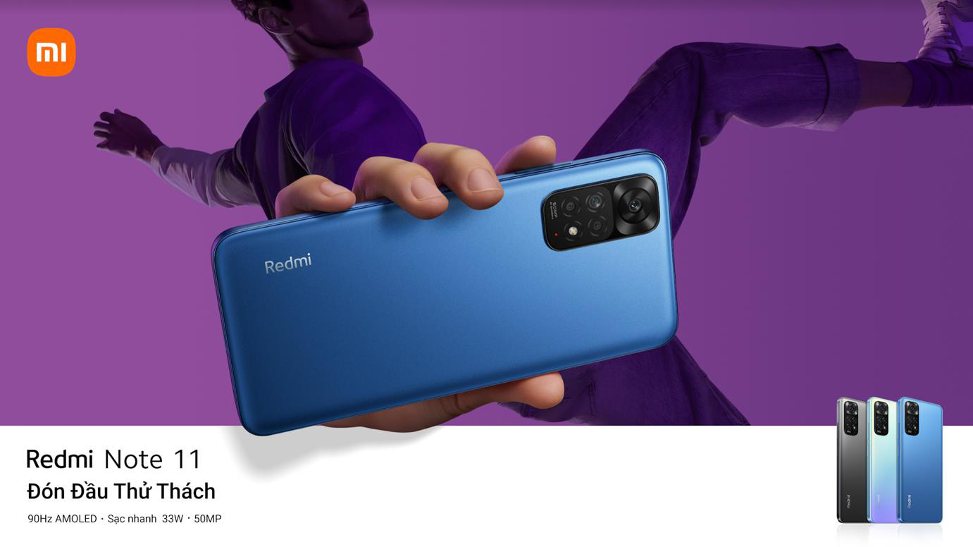 Đón đầu thử thách cùng dòng sản phẩm Redmi Note 11 Series mới - Ảnh 2. Đón đầu thử thách cùng dòng sản phẩm Redmi Note 11 Series mới - Ảnh 2.