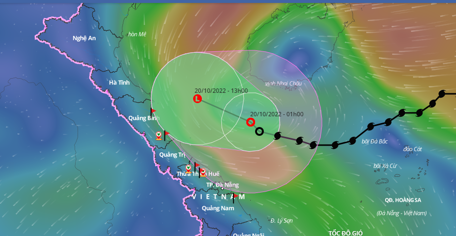 Bão số 6 suy yếu thành áp thấp nhiệt đới, Bắc Trung Bộ có mưa vừa đến to - Ảnh 1.