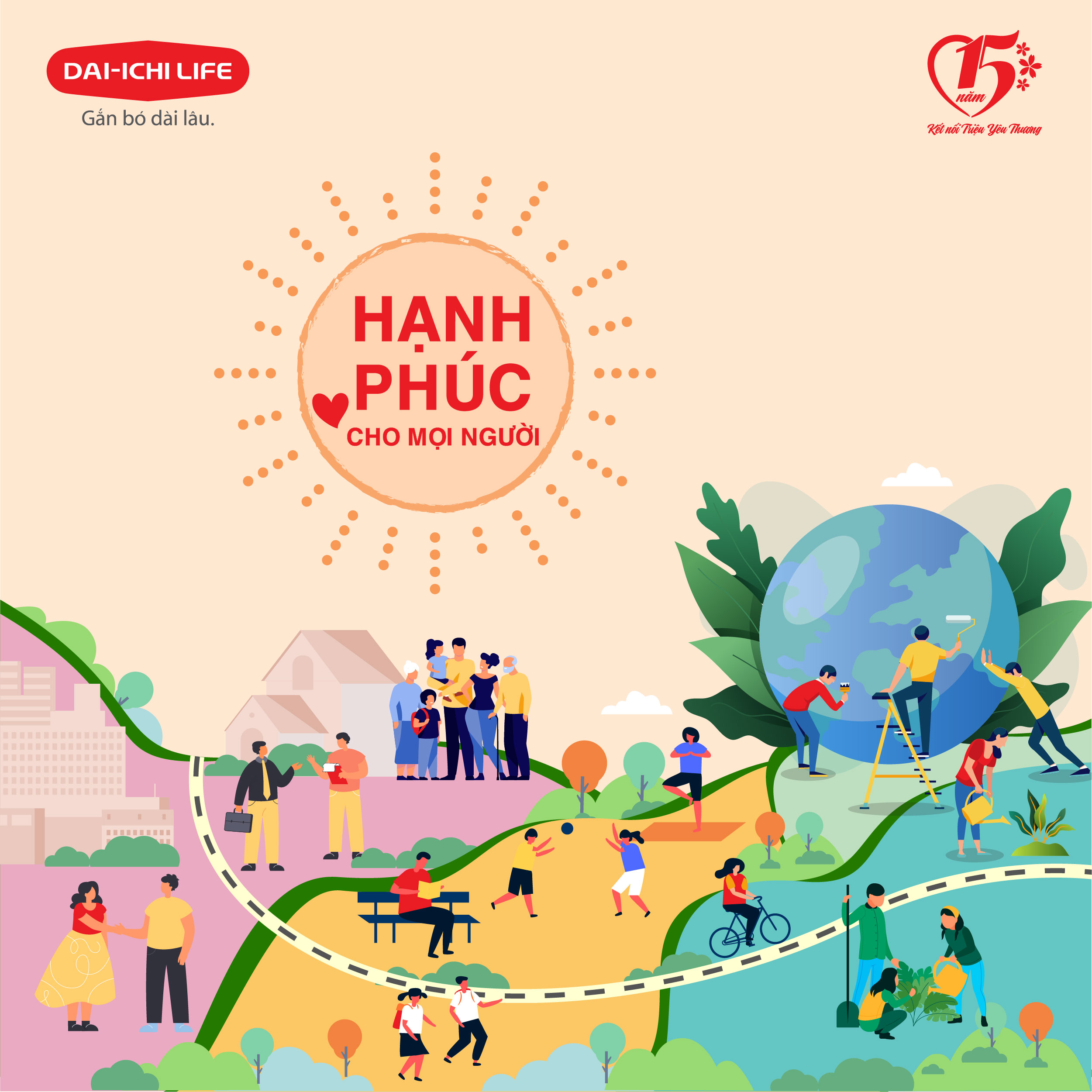Dai-ichi Life Việt Nam ra mắt dự án Kết nối triệu yêu thương - Hạnh phúc cho mọi người - Ảnh 1.
