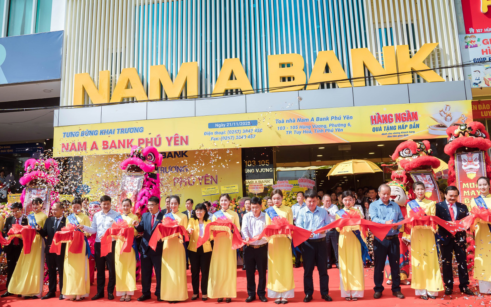 Nam A Bank khai trương chi nhánh Phú Yên, mở rộng kinh doanh khu vực miền Trung