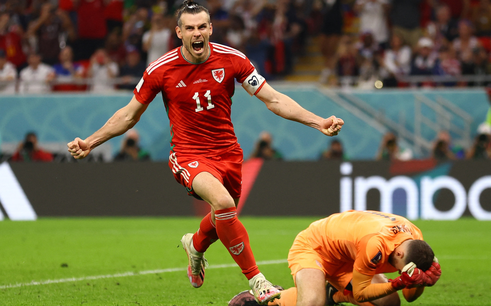 Gareth Bale lập công giúp Xứ Wales cầm hòa tuyển Mỹ