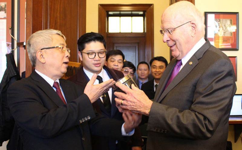 Lá phiếu của thượng nghị sĩ Patrick Leahy