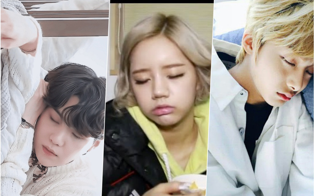 Cười ngất với những khoảnh khắc ngủ bất chấp của thần tượng xứ Hàn