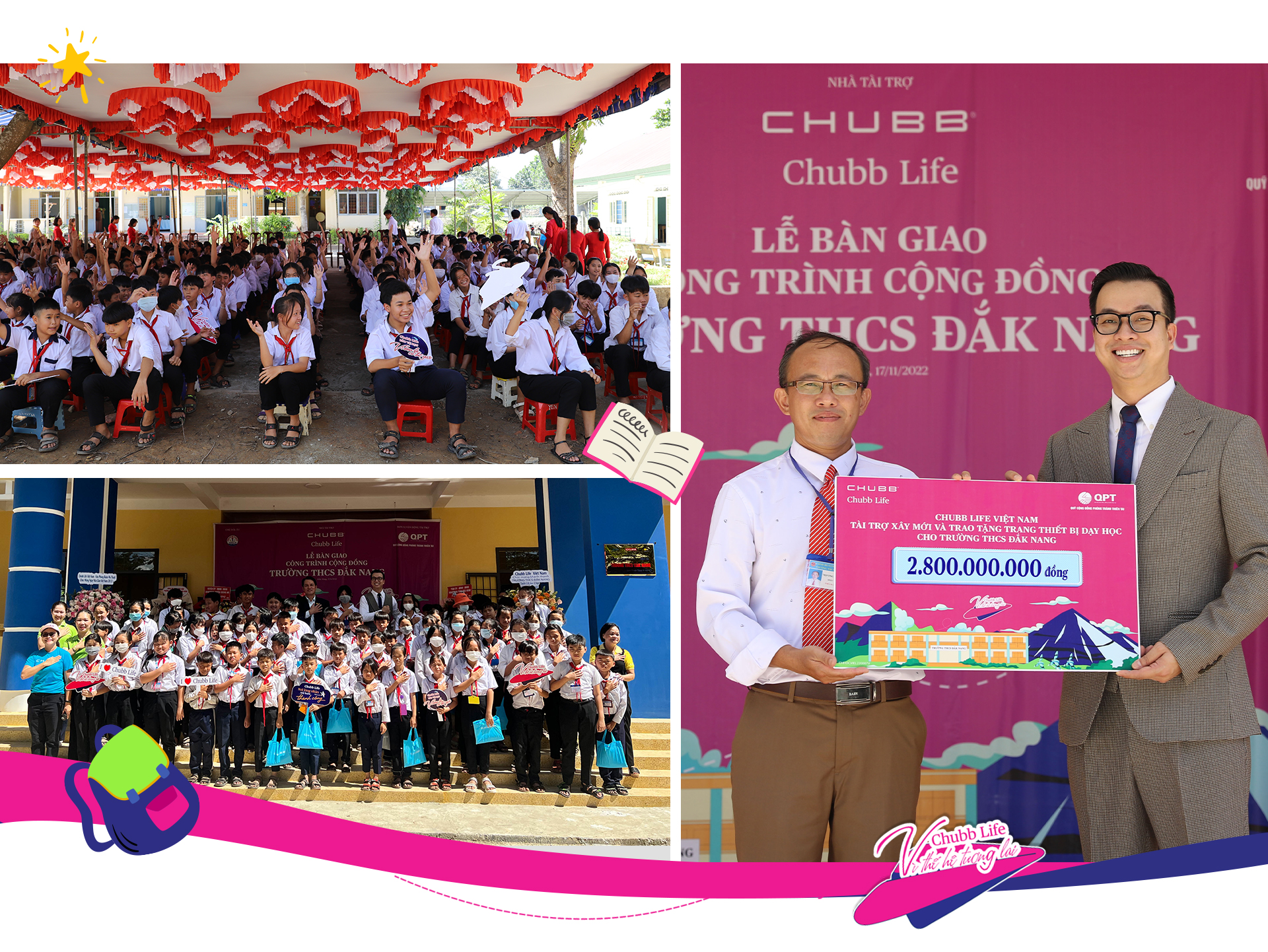 Hành trình mang “lòng nhân” của Chubb Life vì thế hệ tương lai - Ảnh 7.