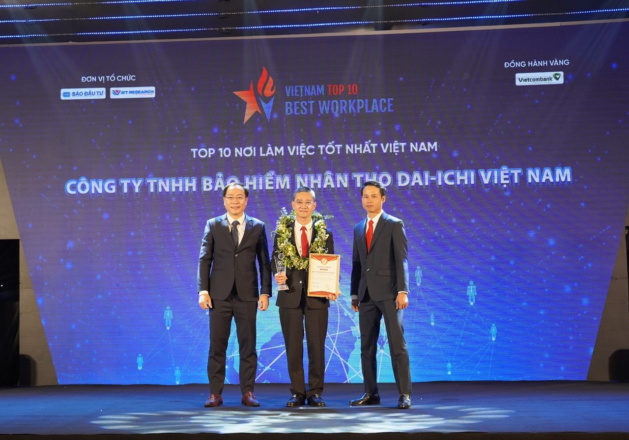 Dai-ichi Life Việt Nam đứng Top 4 Nơi làm việc tốt nhất Việt Nam của ngành bảo hiểm - Ảnh 1.