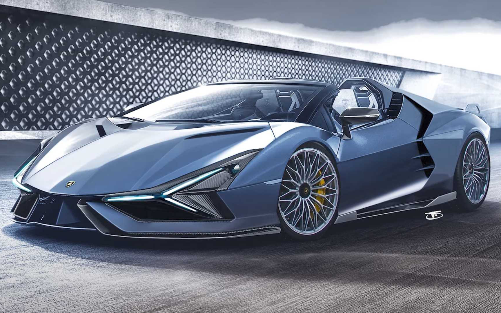 Hình ảnh siêu xe Lamborghini Aventador bị vẽ bậy khiến nhiều cư dân mạng  tưởng thật