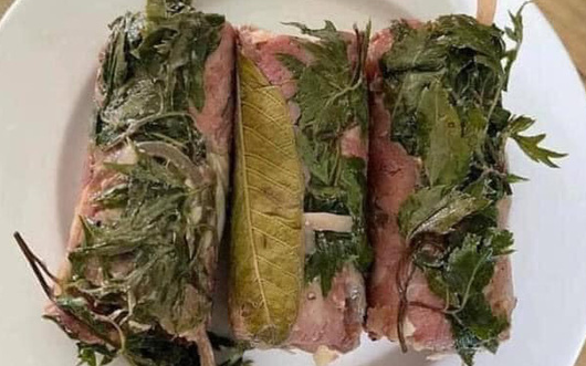 Nem chua xứ Quảng ngày Tết