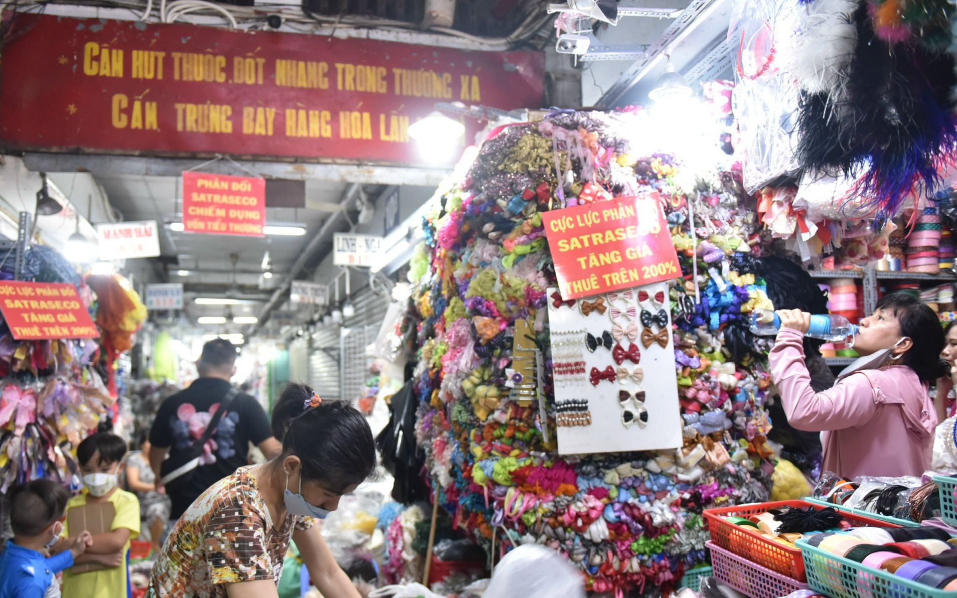 Giá thuê sạp chợ Đại Quang Minh: Tiểu thương nói cao, 