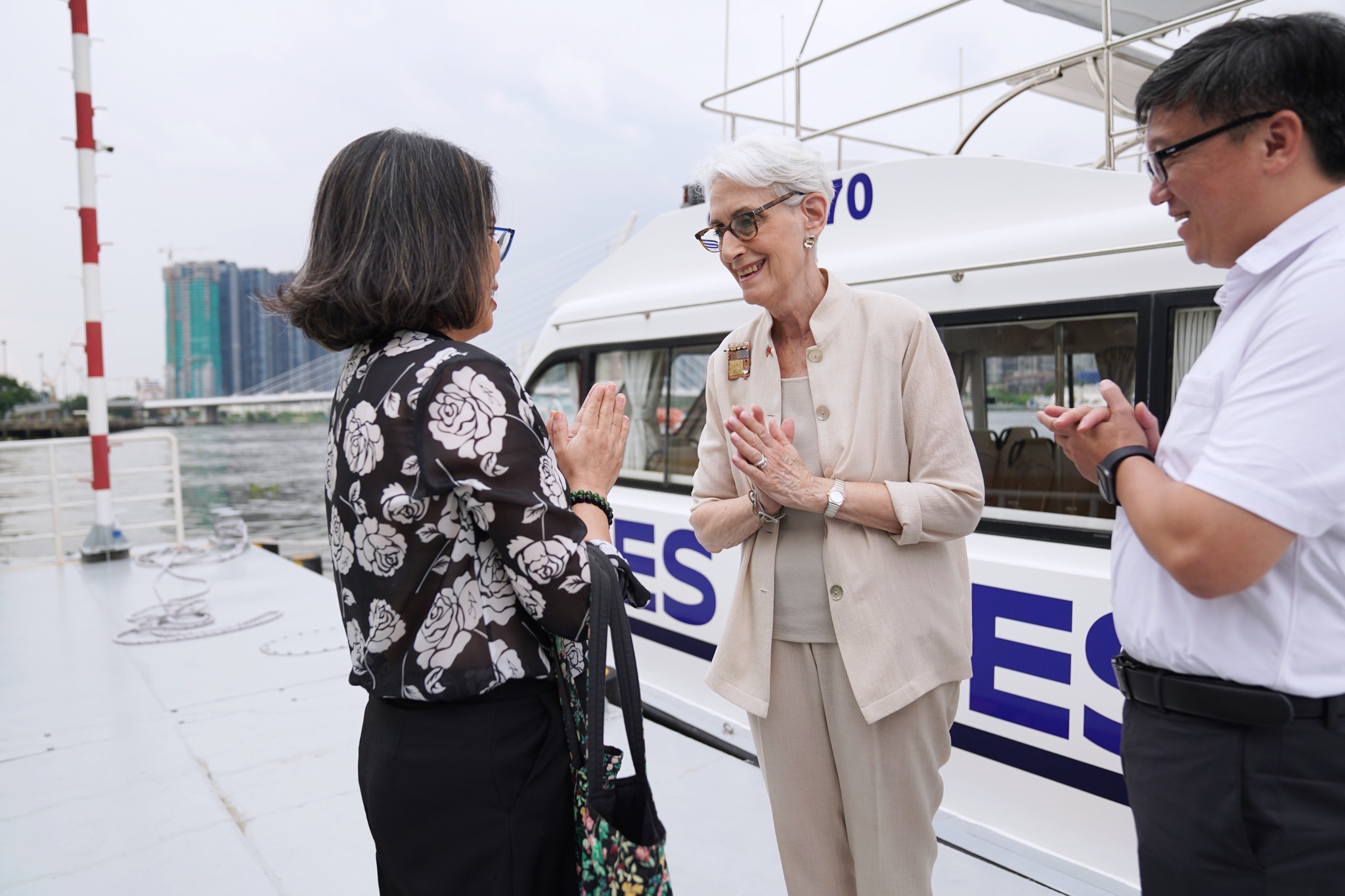 Bí thư Thành ủy TP.HCM tiếp Thứ trưởng Ngoại giao Mỹ Wendy Sherman - Ảnh 2. Bí thư Thành ủy TP.HCM tiếp Thứ trưởng Ngoại giao Mỹ Wendy Sherman - Ảnh 2.