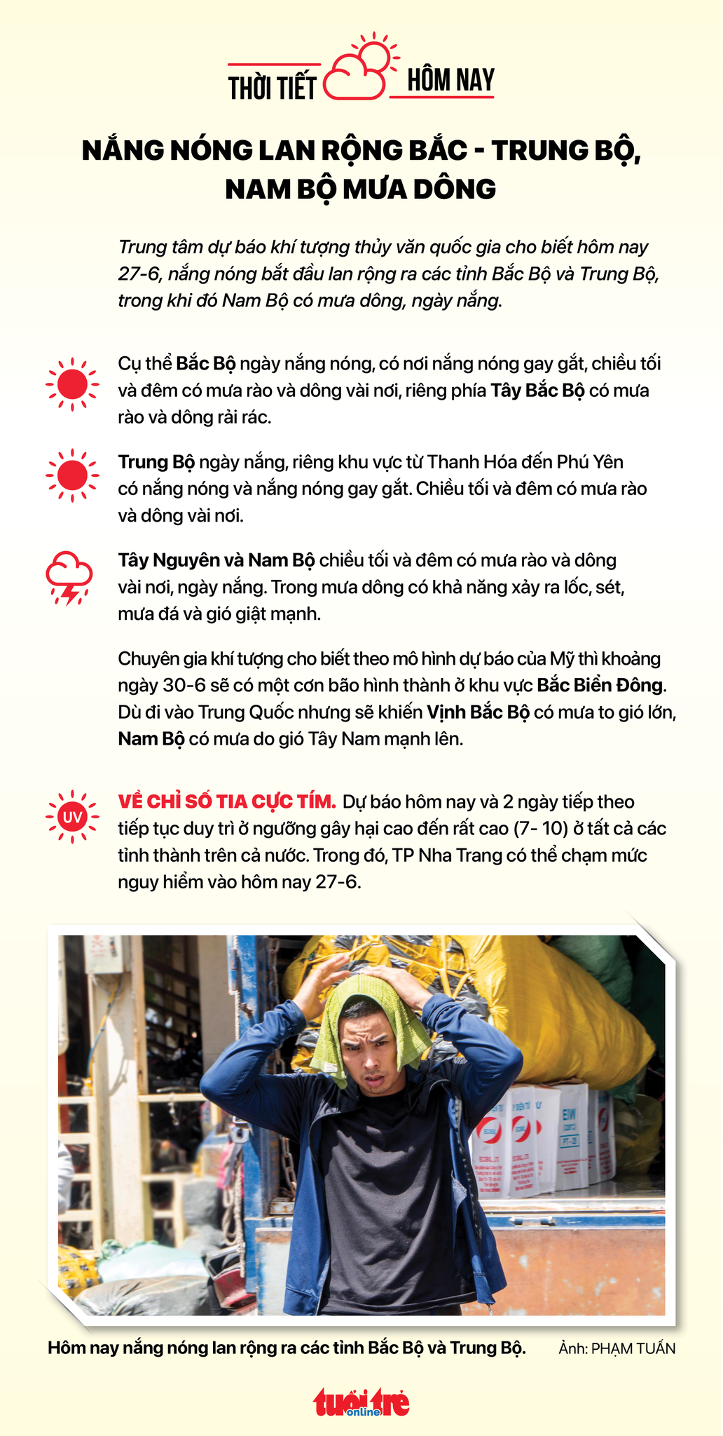 Tin sáng 27-6: Bộ Y tế kiểm tra phòng chống sốt xuất huyết tại TP.HCM; Thanh long tăng giá trở lại - Ảnh 4. Tin sáng 27-6: Bộ Y tế kiểm tra phòng chống sốt xuất huyết tại TP.HCM; Thanh long tăng giá trở lại - Ảnh 4.