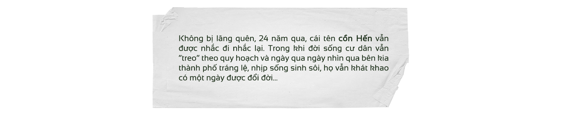 Cồn Hến - nỗi khát khao 24 năm bên kia thành Huế - Ảnh 1.