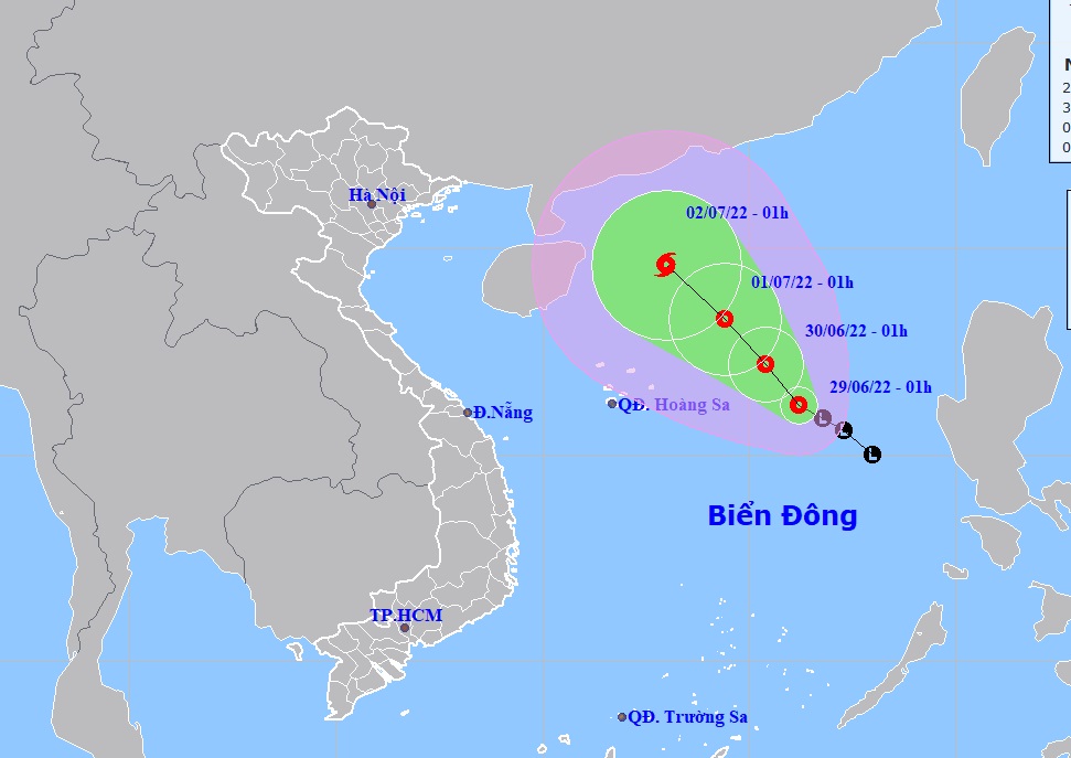 Thời tiết hôm nay 29-6: hai miền Bắc - Nam có mưa, áp thấp nhiệt đới tiếp tục mạnh - Ảnh 1.