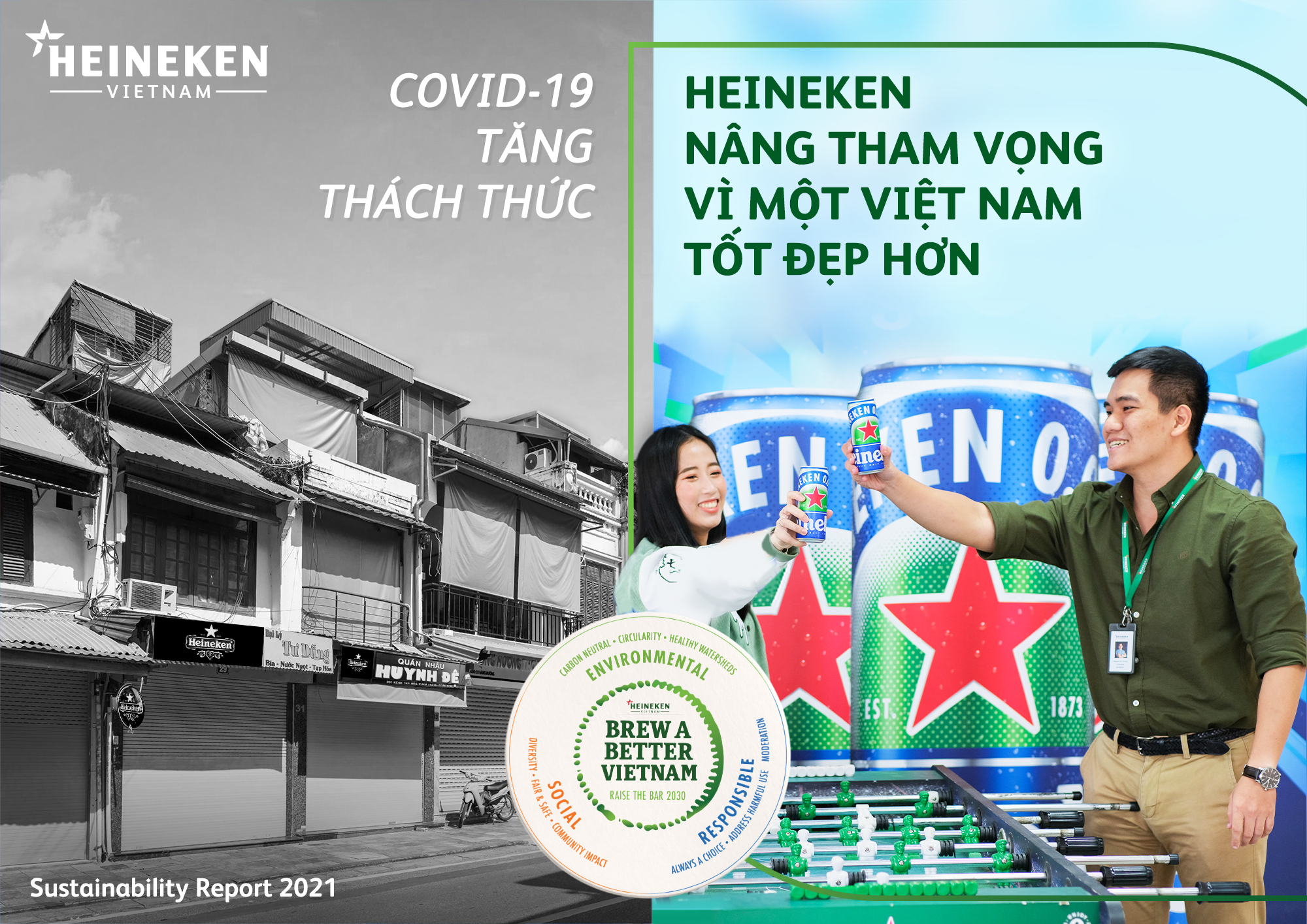 Heineken Việt Nam nâng tầm tham vọng phát triển bền vững - Ảnh 1. Heineken Việt Nam nâng tầm tham vọng phát triển bền vững - Ảnh 1.