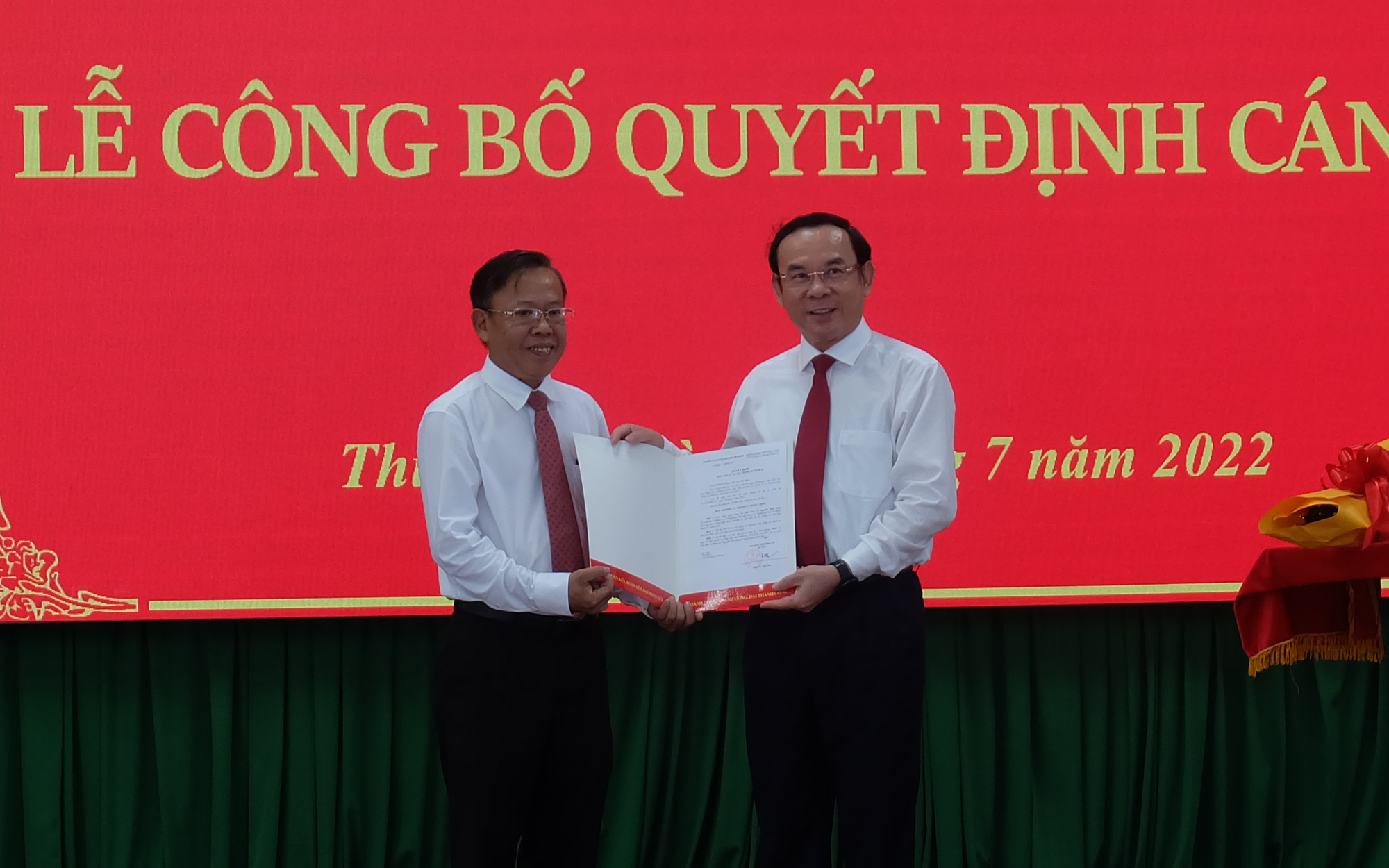 Ông Trần Quốc Trung làm phó bí thư thường trực Thành ủy TP Thủ Đức  - Ảnh 3.