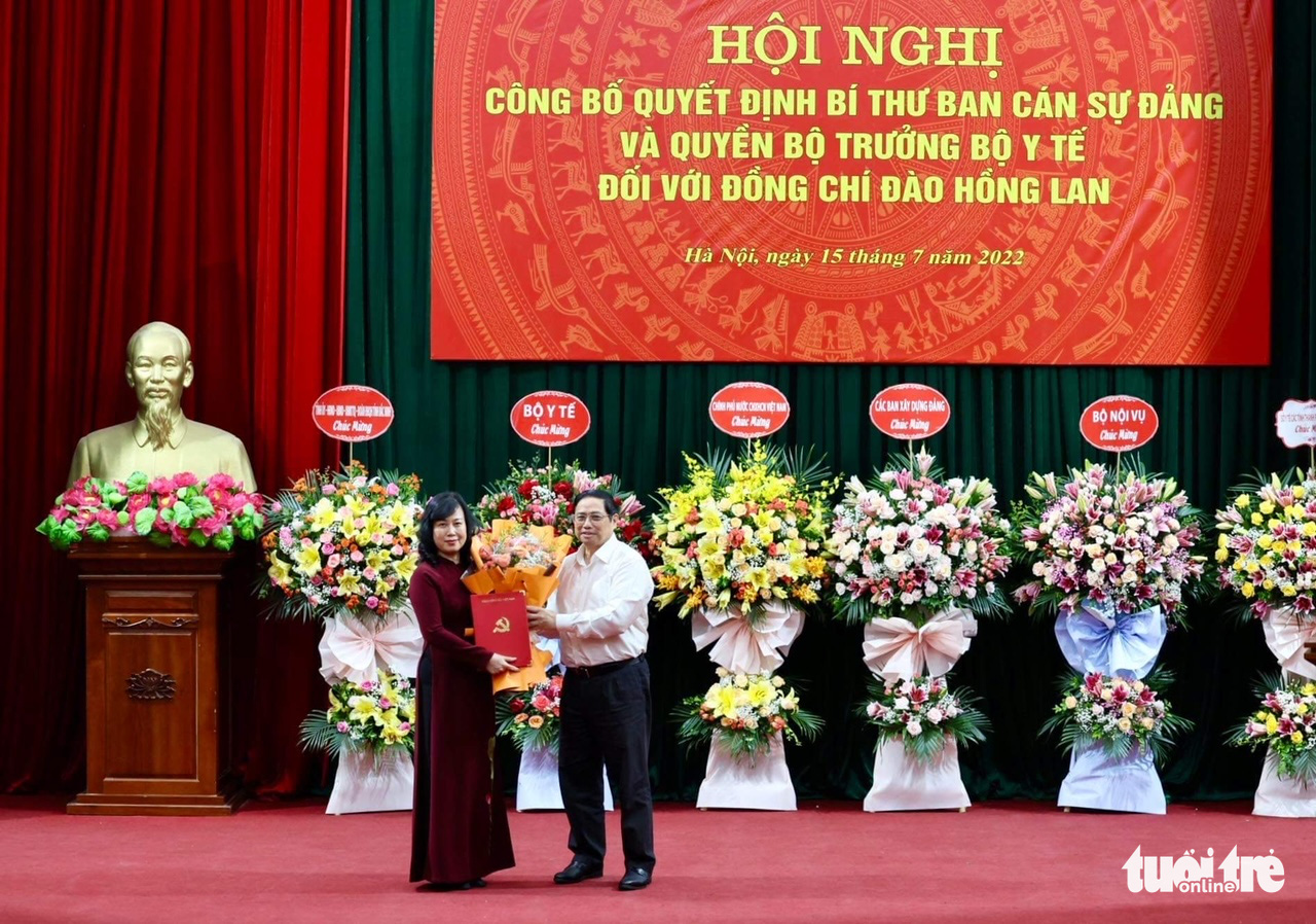 Quyền Bộ trưởng Bộ Y tế Đào Hồng Lan: Tôi không xuất phát từ ngành y, nhưng sẽ phấn đấu hết mình - Ảnh 1.