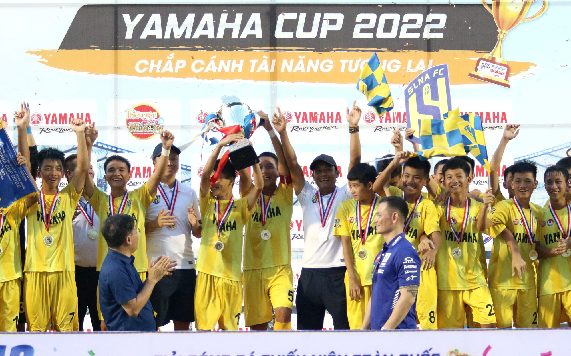 U13 Sông Lam Nghệ An vô địch Giải bóng đá thiếu niên toàn quốc 2022