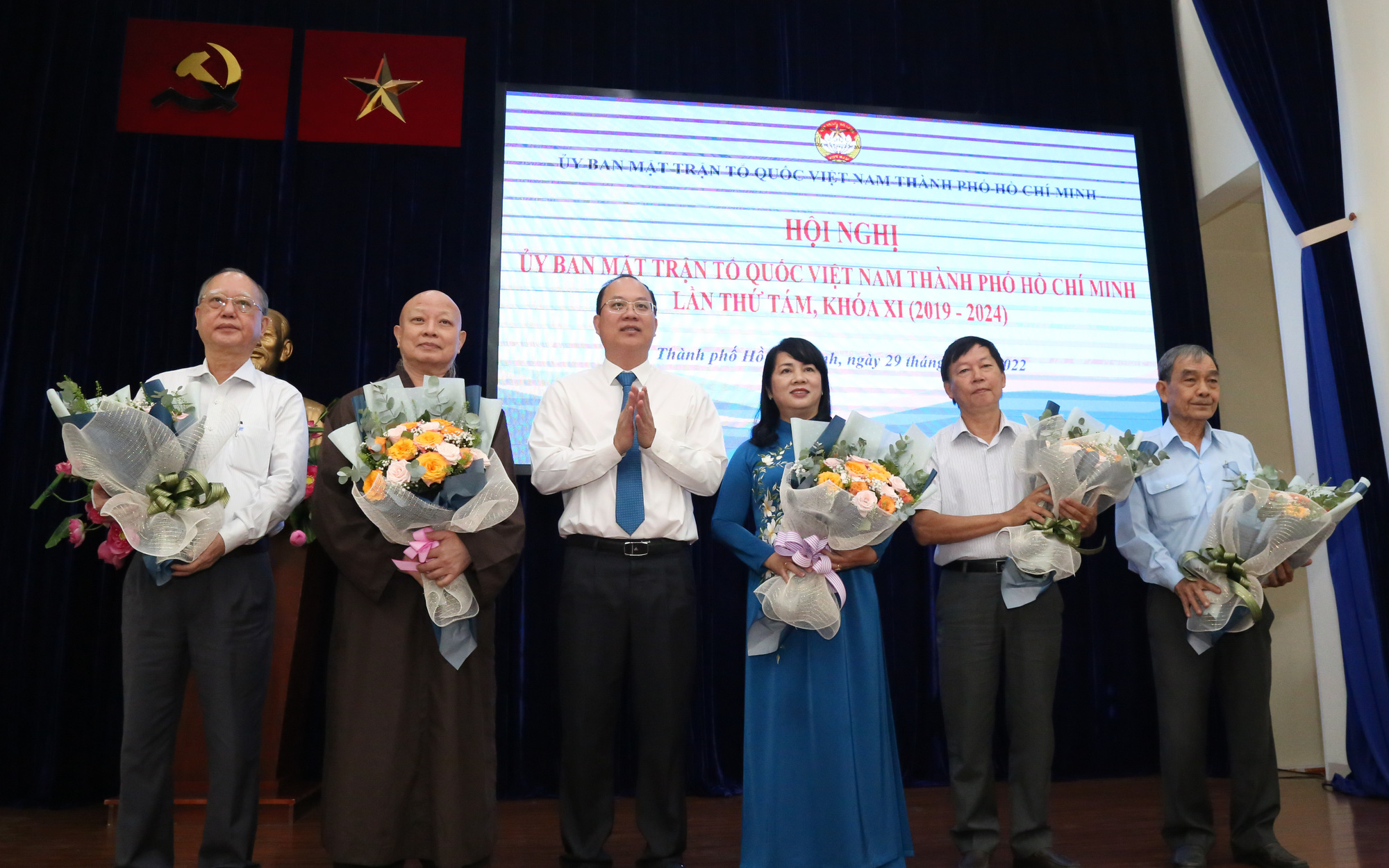 Bà Nguyễn Thị Kim Thúy làm phó chủ tịch Ủy ban MTTQ Việt Nam TP.HCM- Ảnh 2. Bà Trần Kim Yến được hiệp thương giữ chức chủ tịch Ủy ban MTTQ Việt Nam TP.HCM