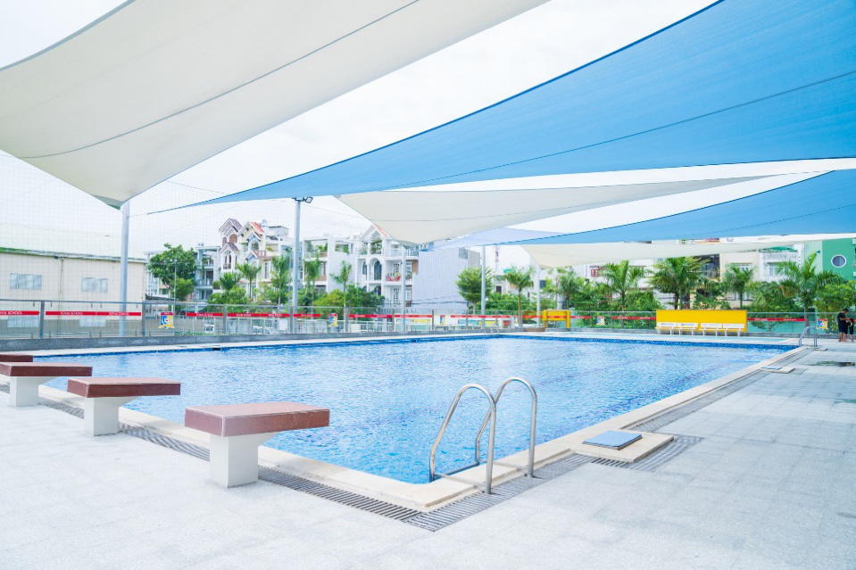 Ngôi trường ‘sang - xịn’ ở trung tâm quận Bình Tân - Ảnh 3. Ngôi trường ‘sang - xịn’ ở trung tâm quận Bình Tân - Ảnh 3.
