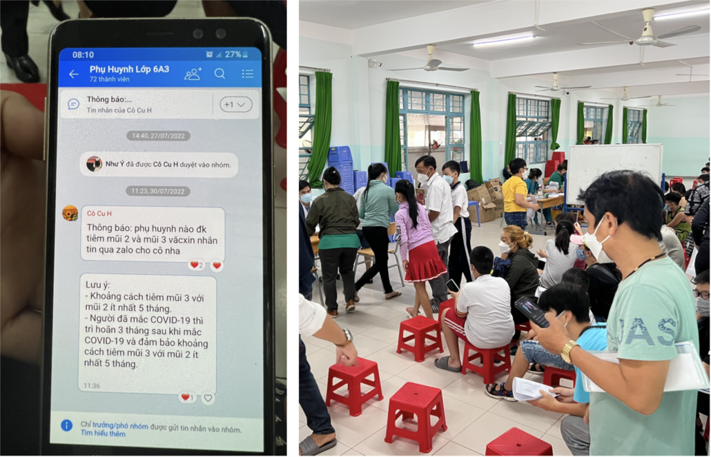 TP.HCM: Tăng số điểm tiêm vắc xin tại trường học cho trẻ em từ 5 đến dưới 18 tuổi - Ảnh 1. TP.HCM: Tăng số điểm tiêm vắc xin tại trường học cho trẻ em từ 5 đến dưới 18 tuổi - Ảnh 1.