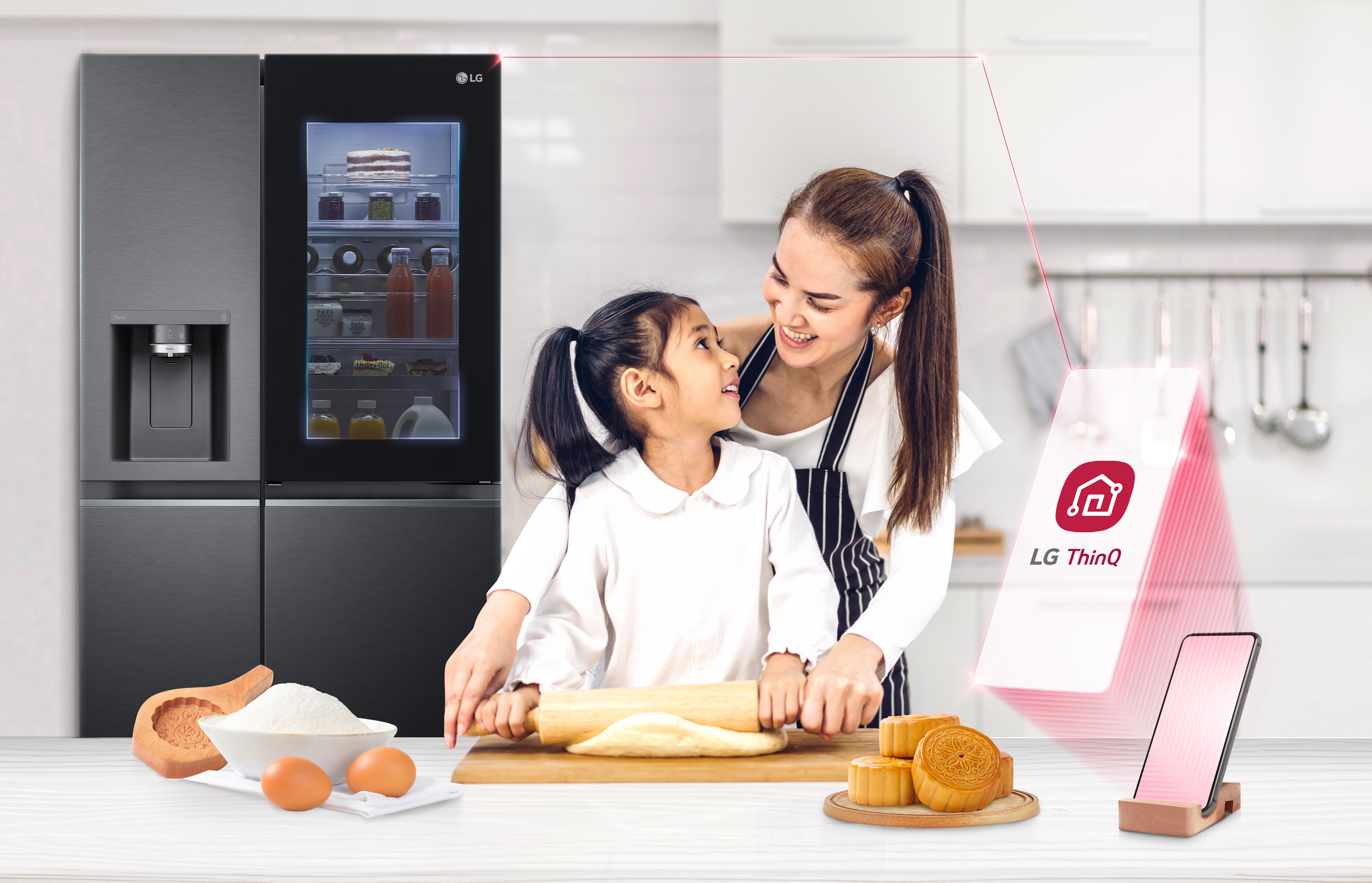Trọn vẹn niềm vui mùa trăng tròn với ‘thành viên mới’ LG ThinQ - Ảnh 1. Trọn vẹn niềm vui mùa trăng tròn với ‘thành viên mới’ LG ThinQ - Ảnh 1.