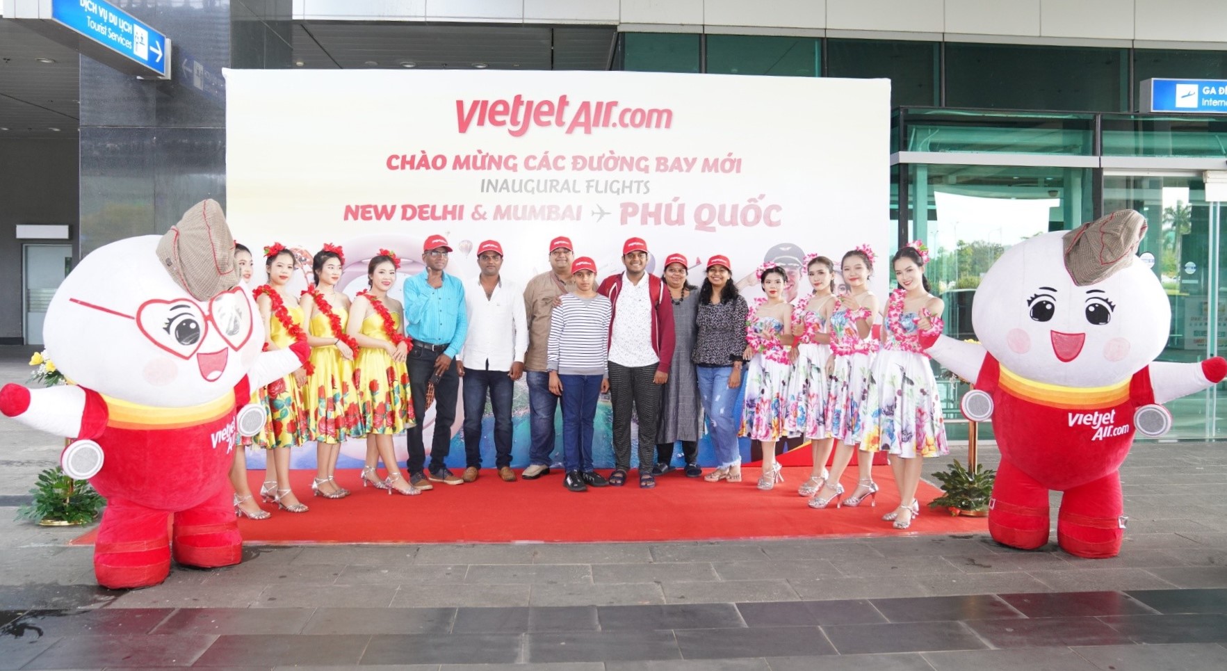 Vietjet mở đường bay mới kết nối Phú Quốc với New Delhi, Mumbai - Ảnh 1. Vietjet mở đường bay mới kết nối Phú Quốc với New Delhi, Mumbai - Ảnh 1.