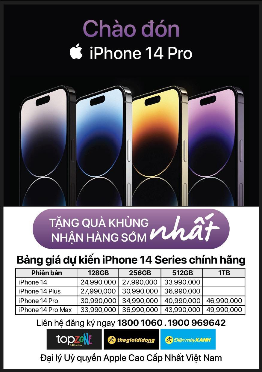 TopZone ghi nhận hơn 20.000 lượt đăng ký sở hữu iPhone 14 sau 24 giờ - Ảnh 2. TopZone ghi nhận hơn 20.000 lượt đăng ký sở hữu iPhone 14 sau 24 giờ - Ảnh 2.