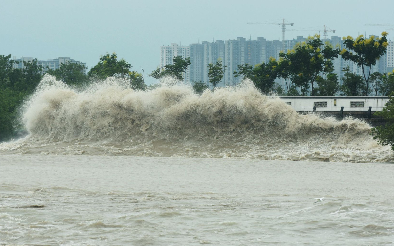 Bão Muifa đổ vào miền Đông Trung Quốc, khoảng 1,6 triệu người phải sơ tán