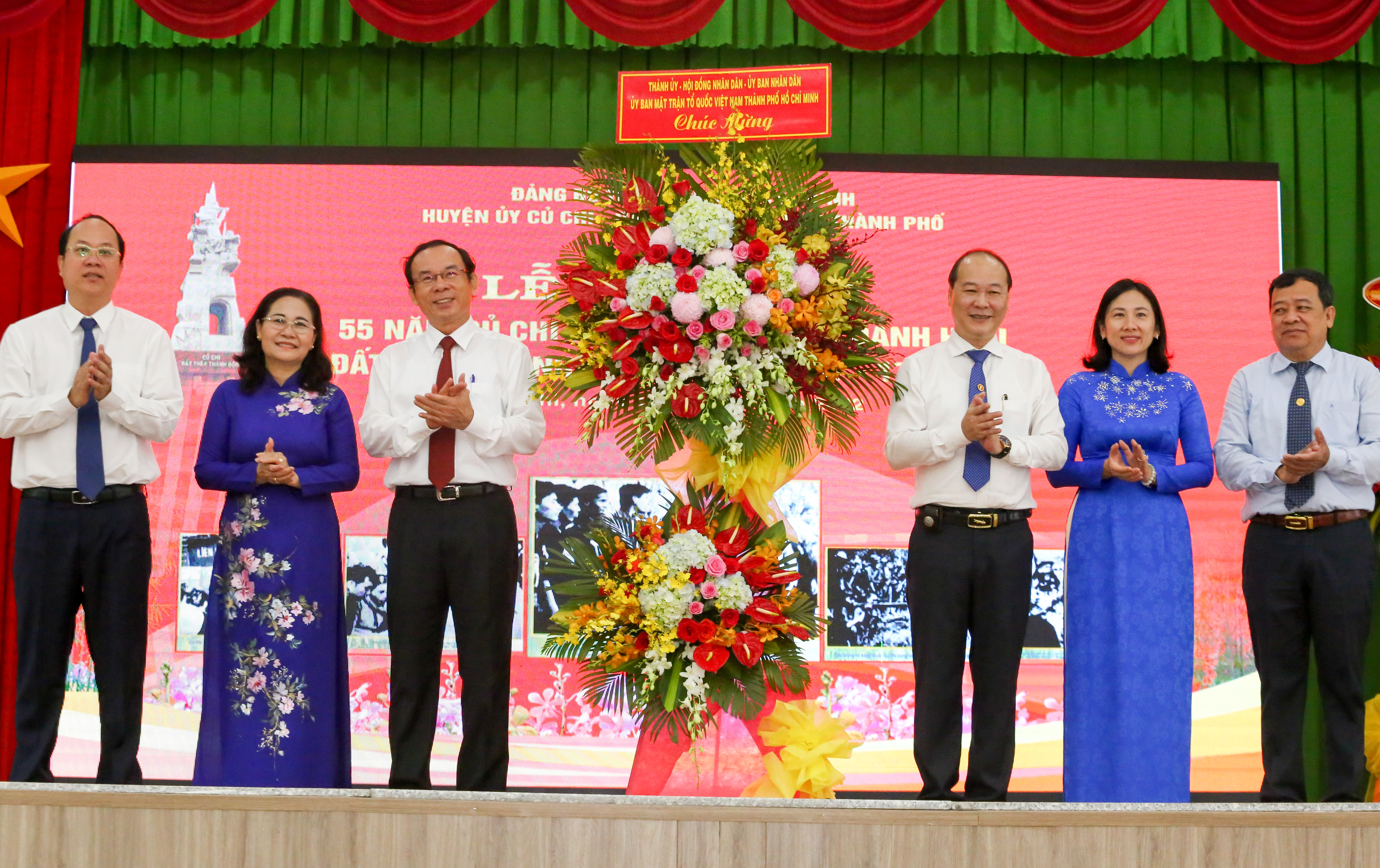 Kỷ niệm 55 năm Củ Chi - đất thép thành đồng: Phát huy sức mạnh nội sinh, kiến thiết quê hương - Ảnh 1. Kỷ niệm 55 năm Củ Chi - đất thép thành đồng: Phát huy sức mạnh nội sinh, kiến thiết quê hương - Ảnh 1.
